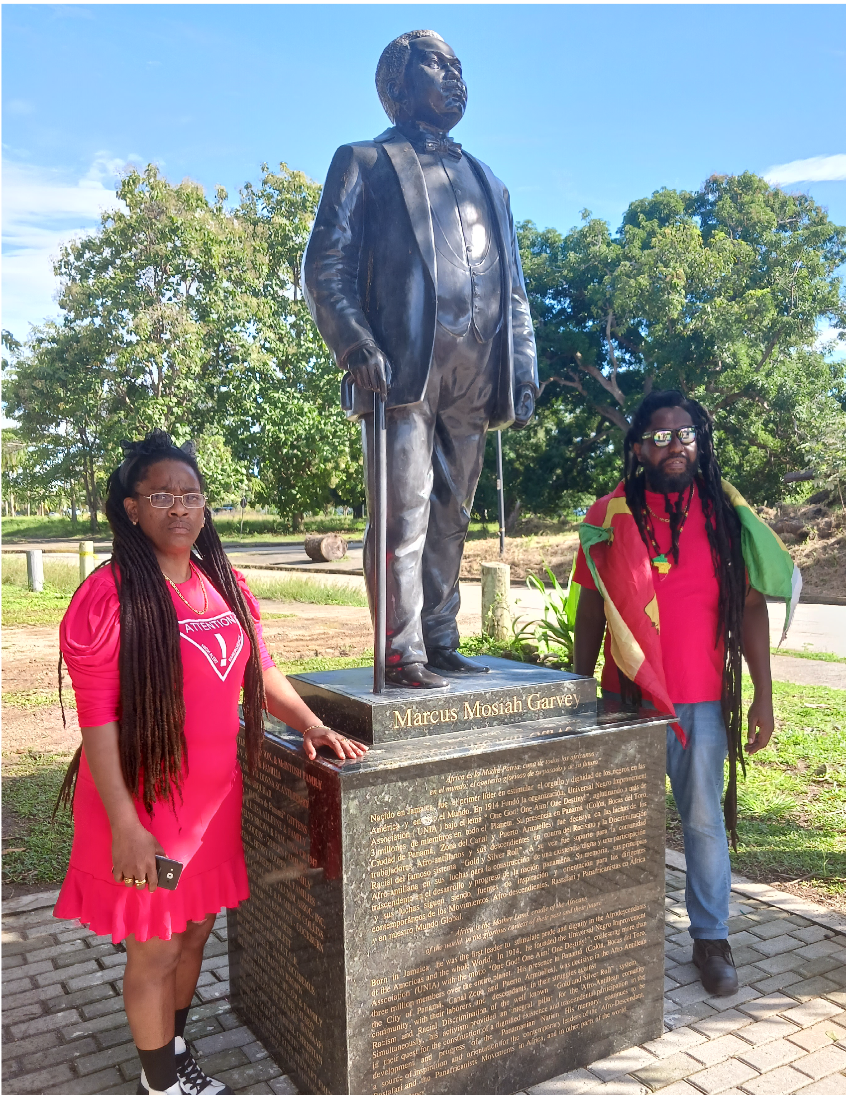 Garvey Statue 1