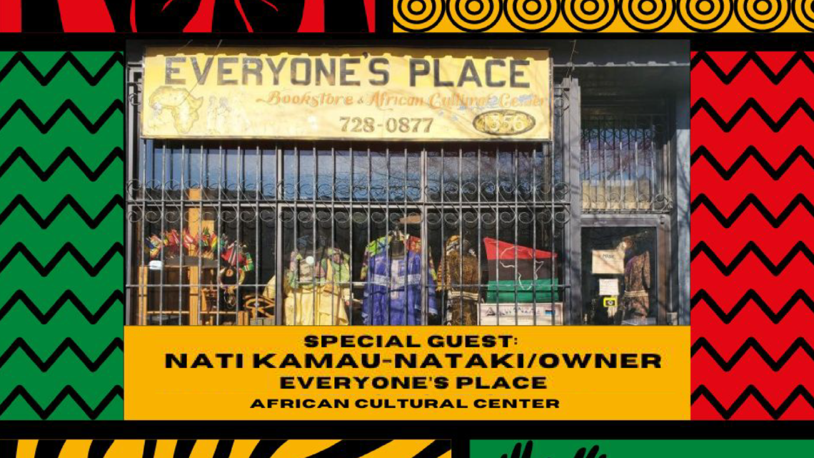 “The R-evolution Is Black Love” Interviews Baba Nati of Baltimore Bookstore and Institution Everyone’s Place, September 26, 2024